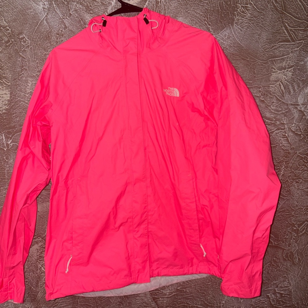 The North Face Neon Pink Windbreaker